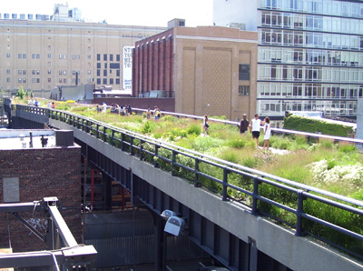 High Line 20th Street looking downtown