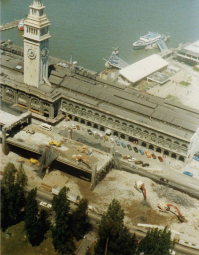 San Francisco Embarcadero Freeway demolition