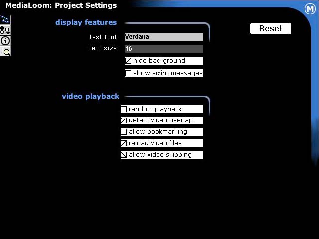 Project Settings